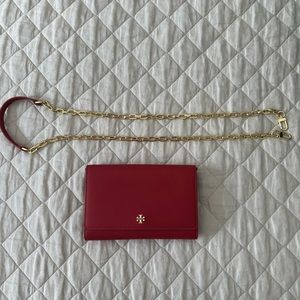 Tory Burch Emerson chain wallet